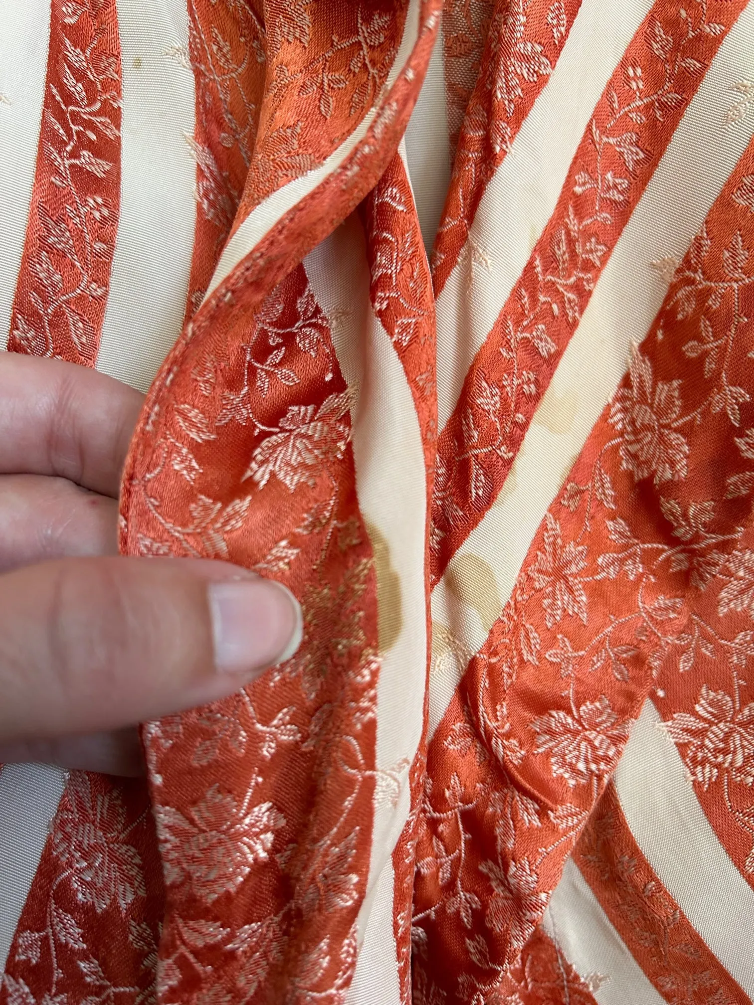 1930s dressing gown . vintage 30s puff sleeve dress . size xs to s/m
