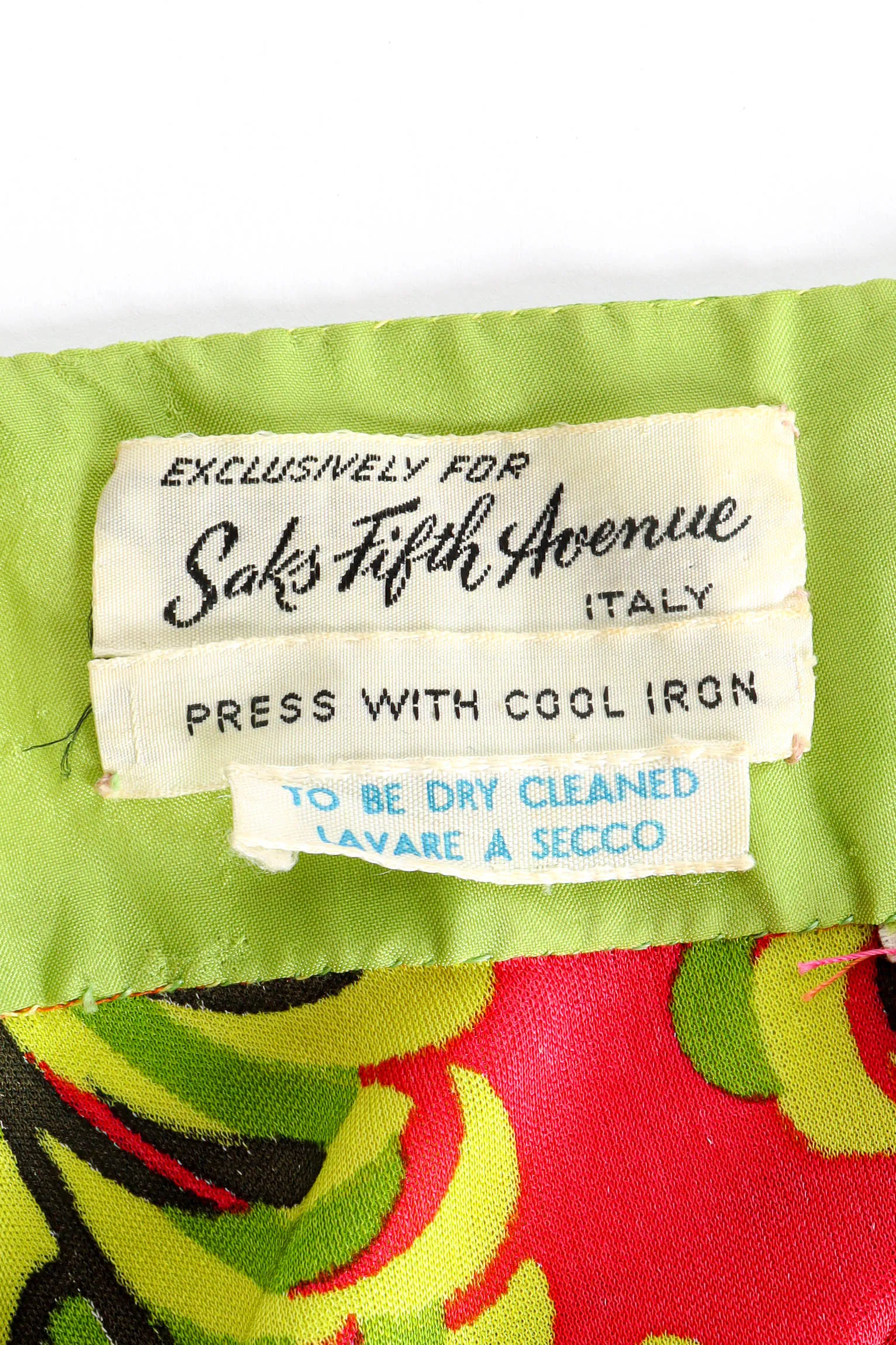 1970s Tropical Halter Tie Dress