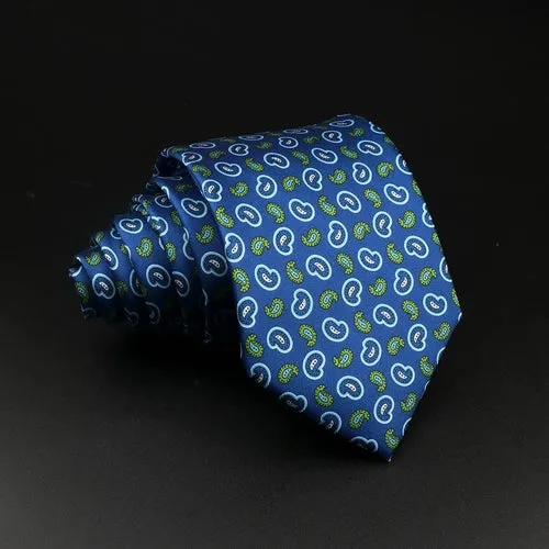 51 Styles Men's Silk Ties Jacquard Striped Plaid Floral 8cm Necktie