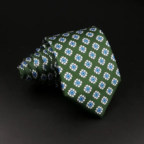 51 Styles Men's Silk Ties Jacquard Striped Plaid Floral 8cm Necktie