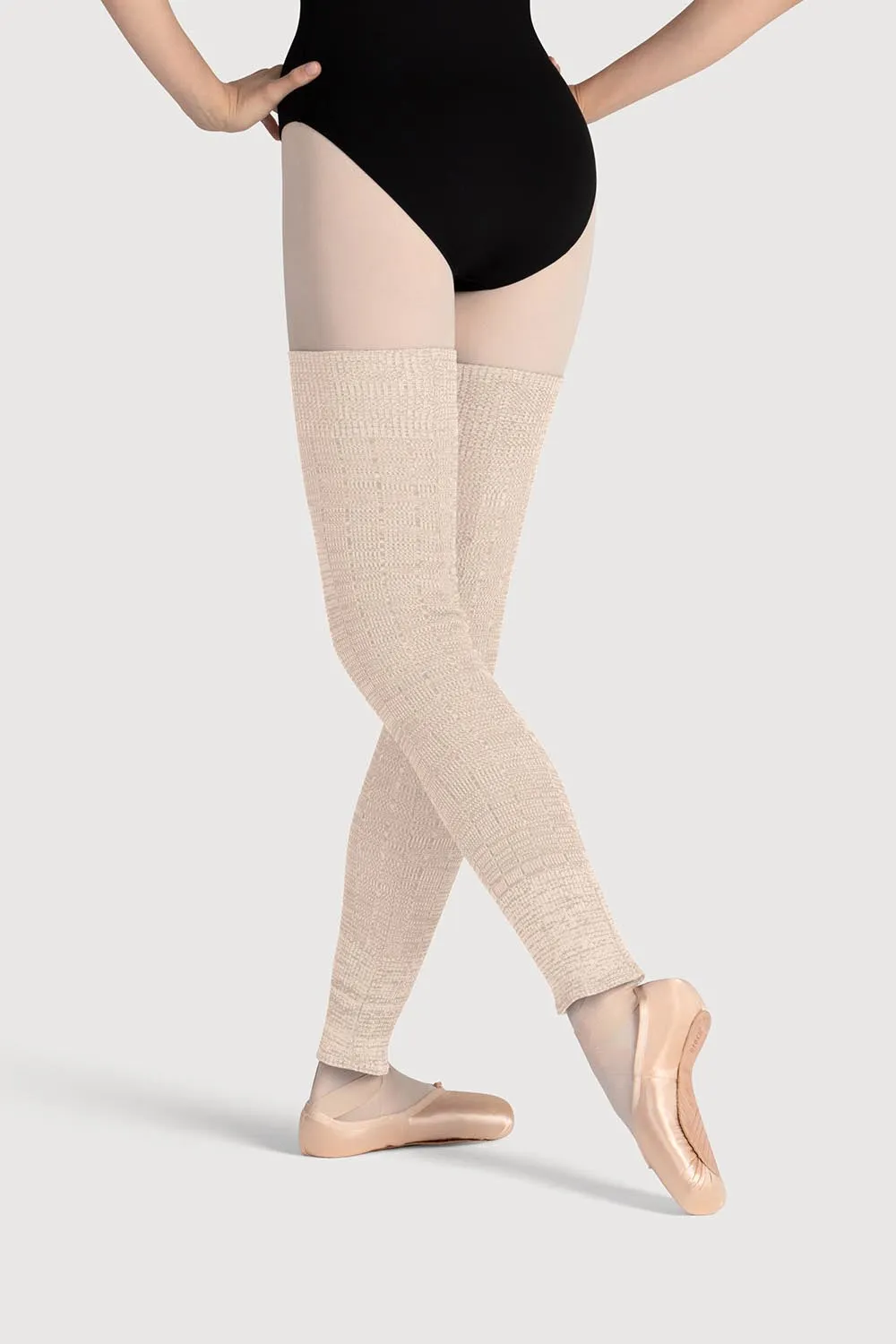 A0109 - Bloch X Knit Long Ribbed Legwarmers