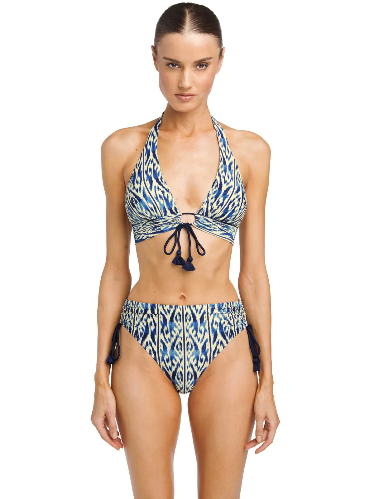 Aabra Halter-Aabra High Waist Bikini ::RET