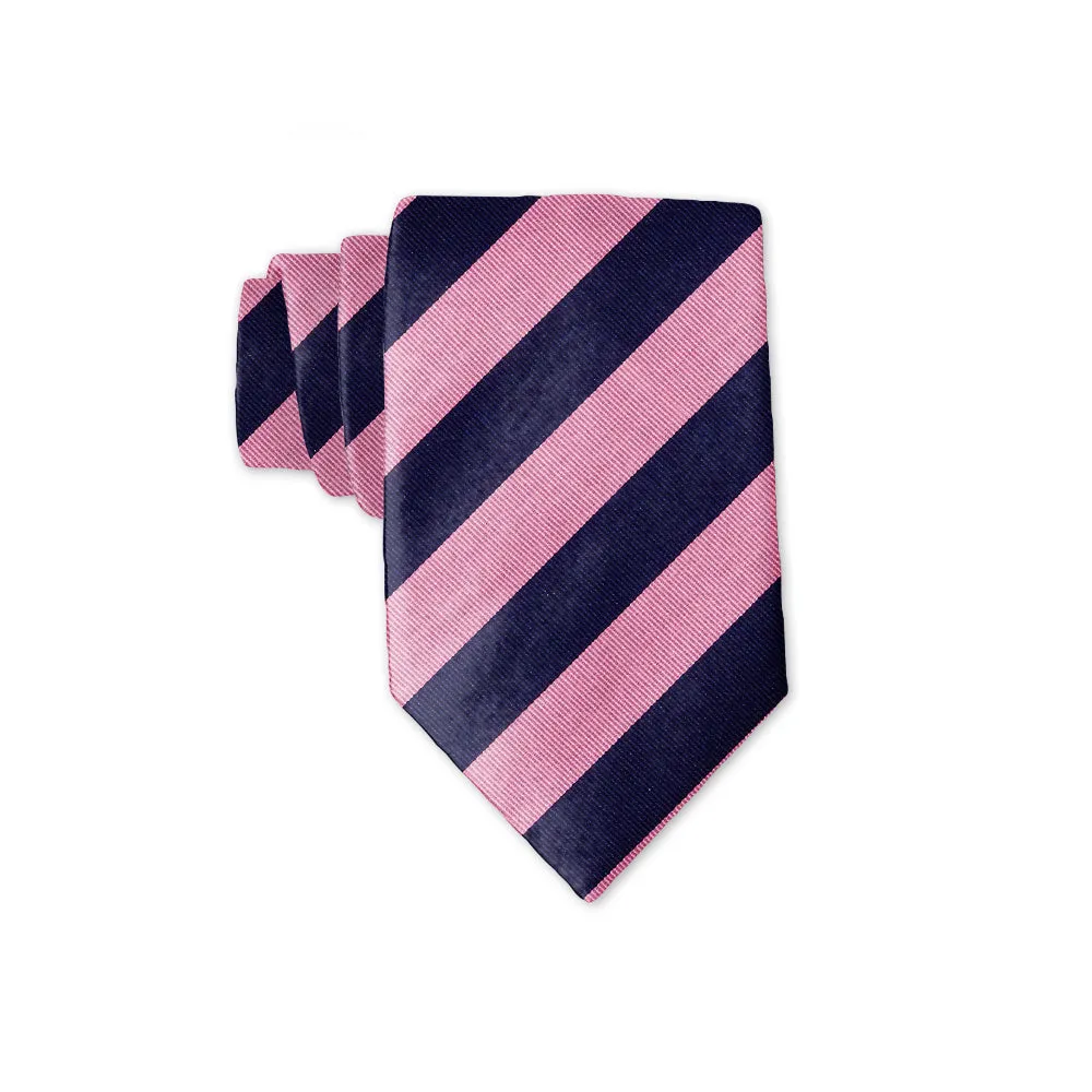 Academy Pink/Navy - Kids' Neckties