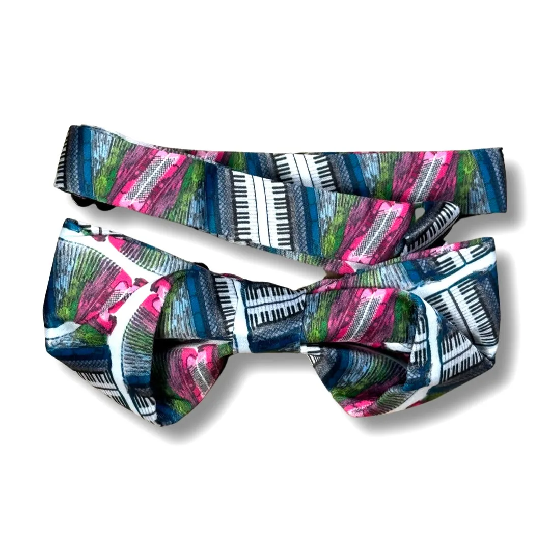 Accordion Ribbon Bow Tie