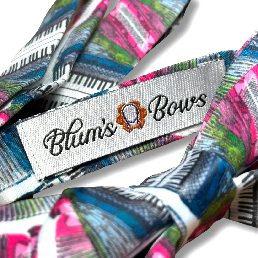 Accordion Ribbon Bow Tie