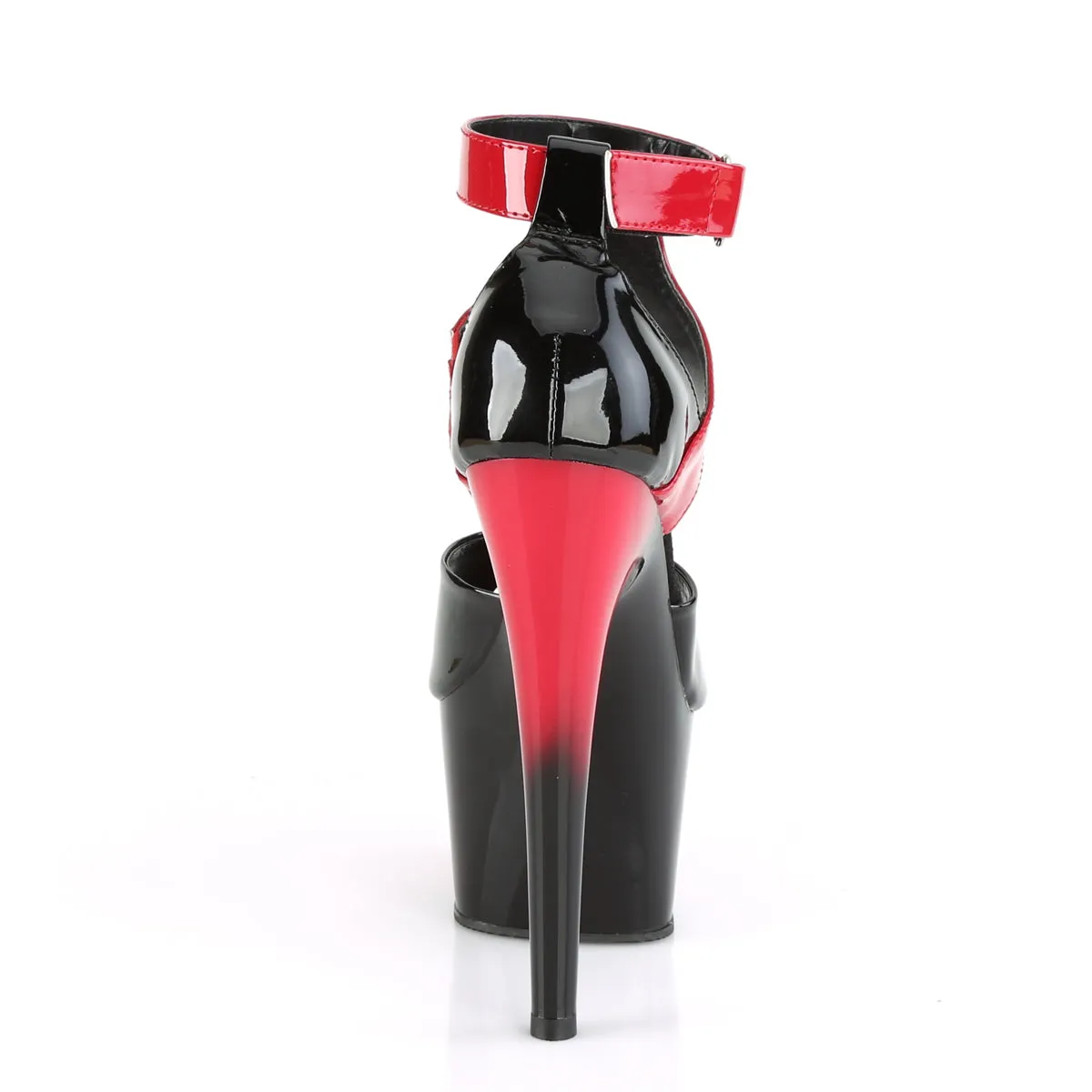 ADORE-700-16  Black-Red Patent/Red-Black