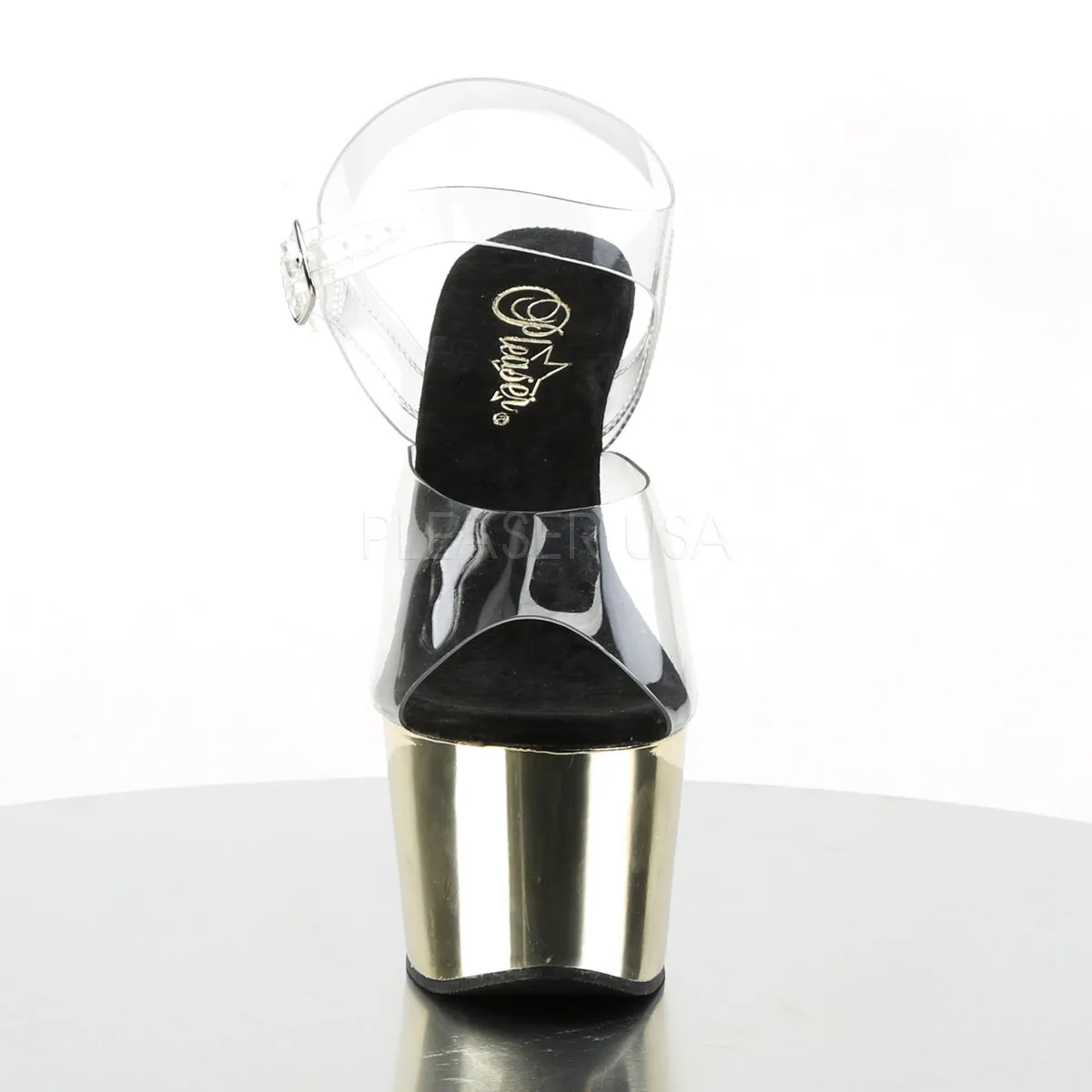ADORE-708  Clear/Gold Chrome