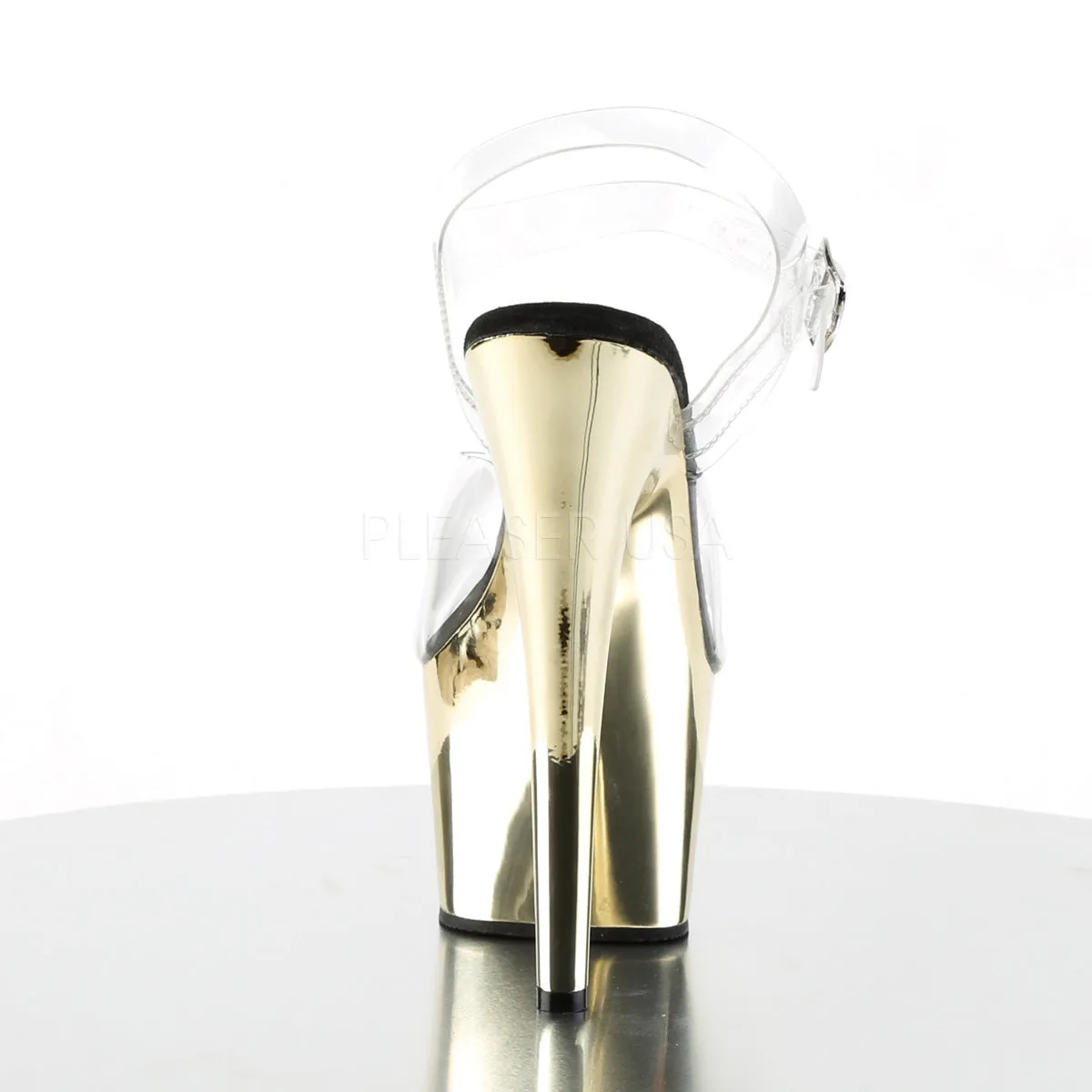 ADORE-708  Clear/Gold Chrome