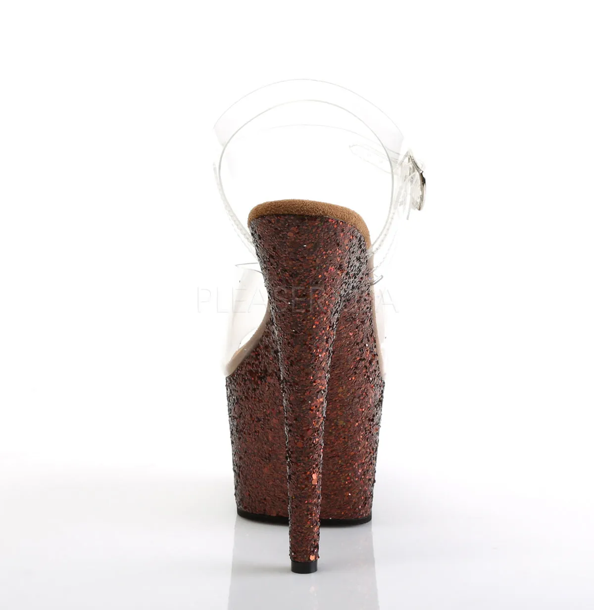 ADORE-708LG  Clear/Copper Multi Glitter