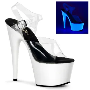 ADORE-708UV  Clear/Neon White