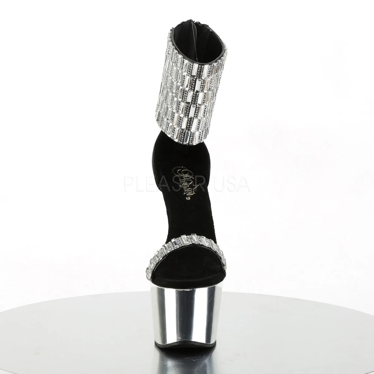 ADORE-789RS  Black/Silver Chrome