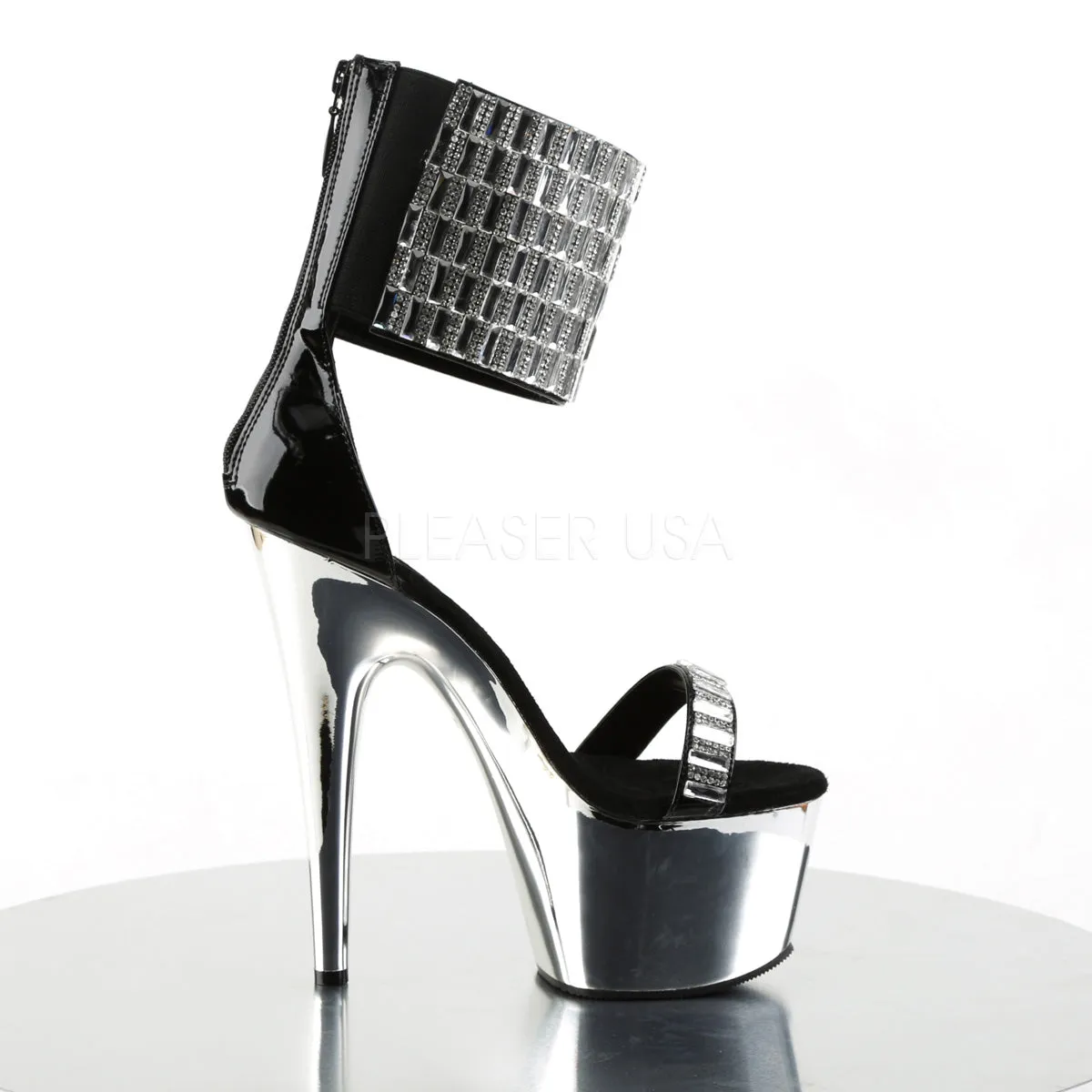ADORE-789RS  Black/Silver Chrome