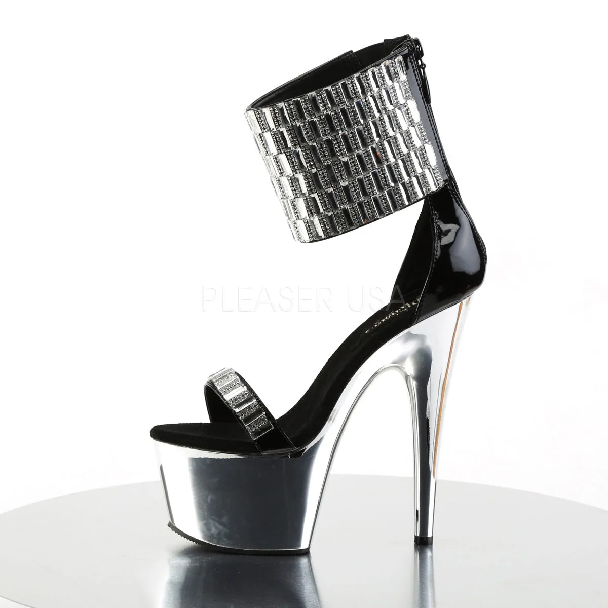 ADORE-789RS  Black/Silver Chrome