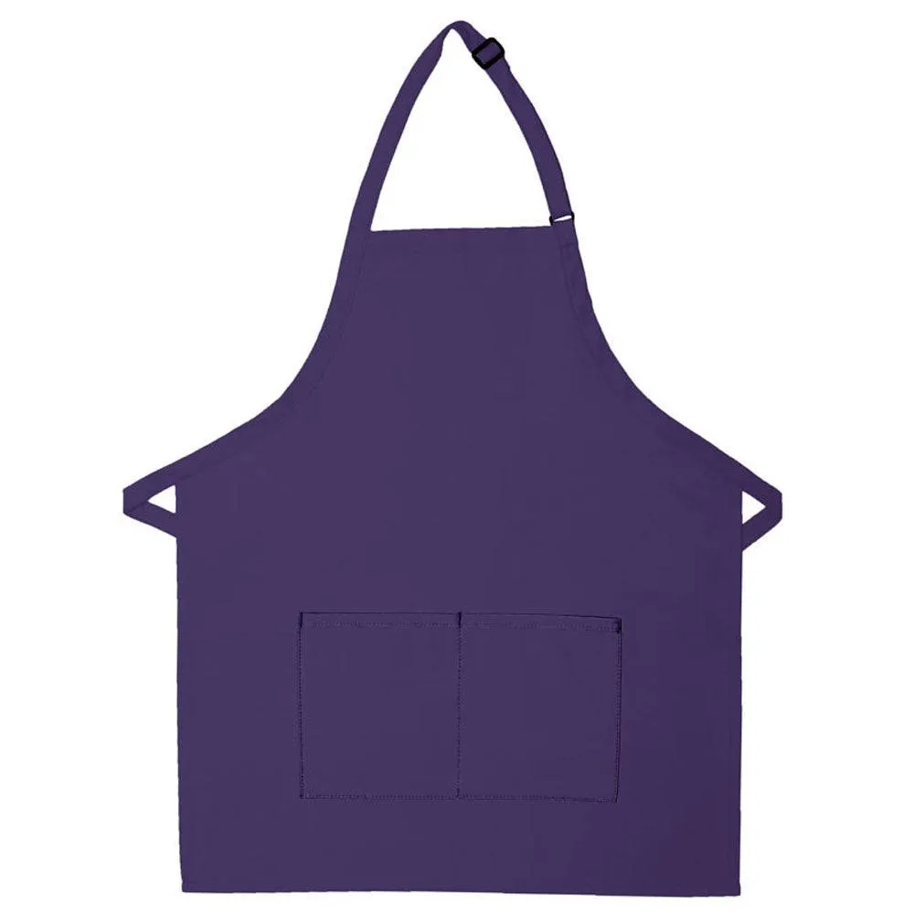 Adult 2-Pocket Bib Apron
