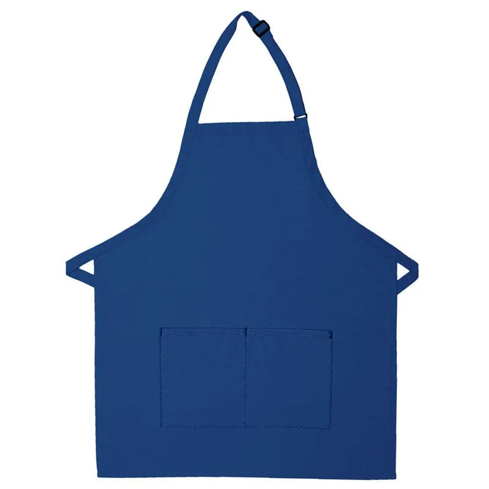 Adult 2-Pocket Bib Apron