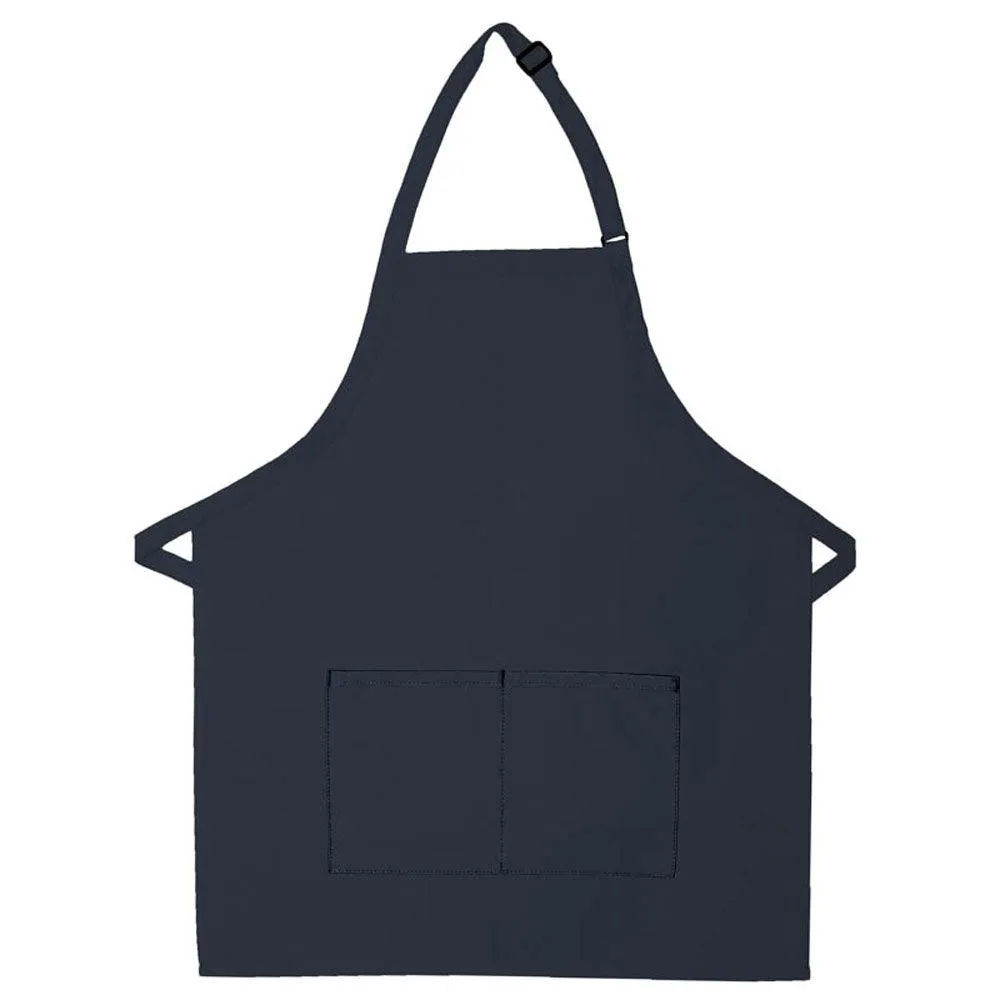 Adult 2-Pocket Bib Apron