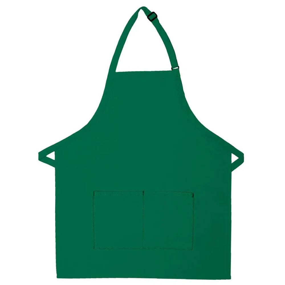 Adult 2-Pocket Bib Apron