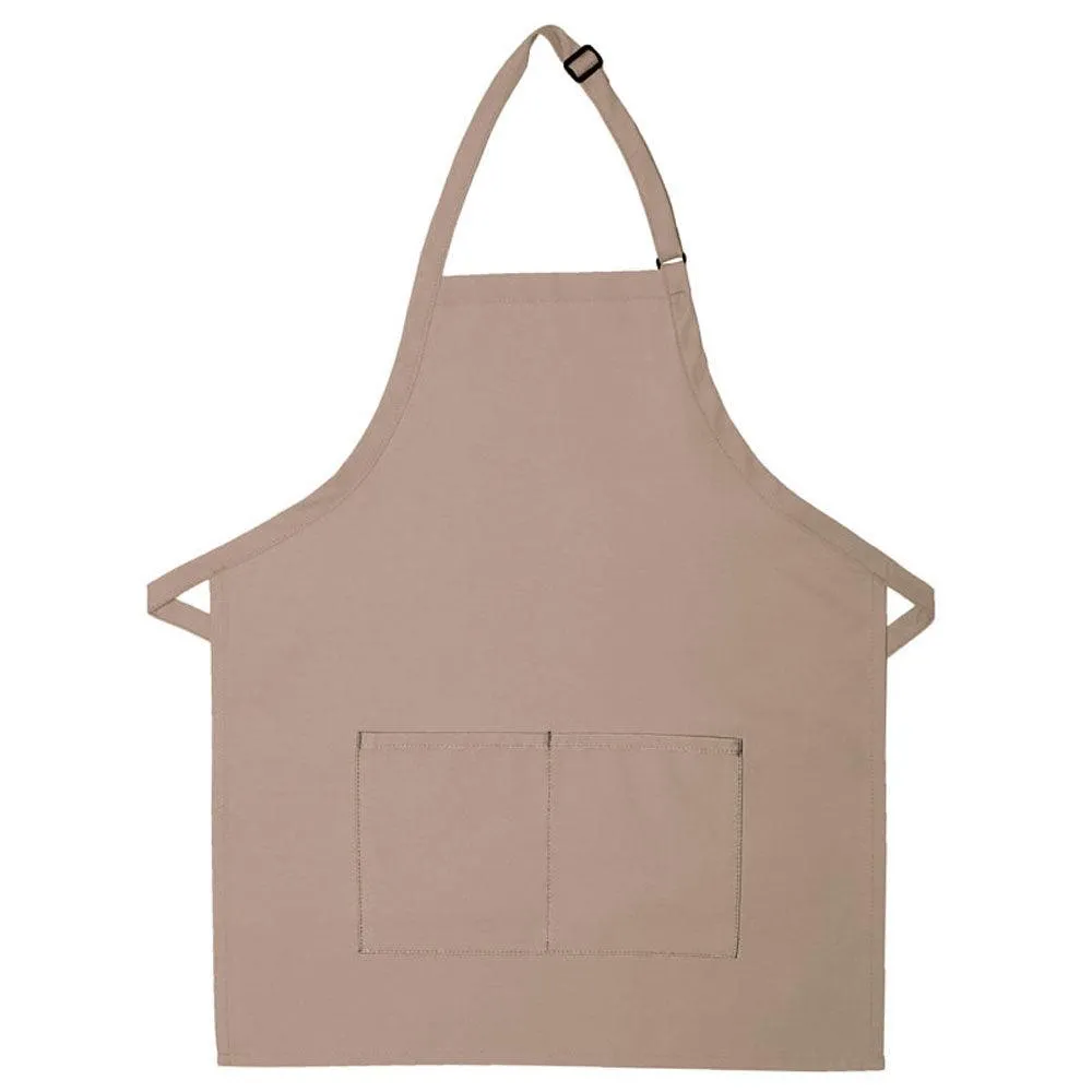 Adult 2-Pocket Bib Apron
