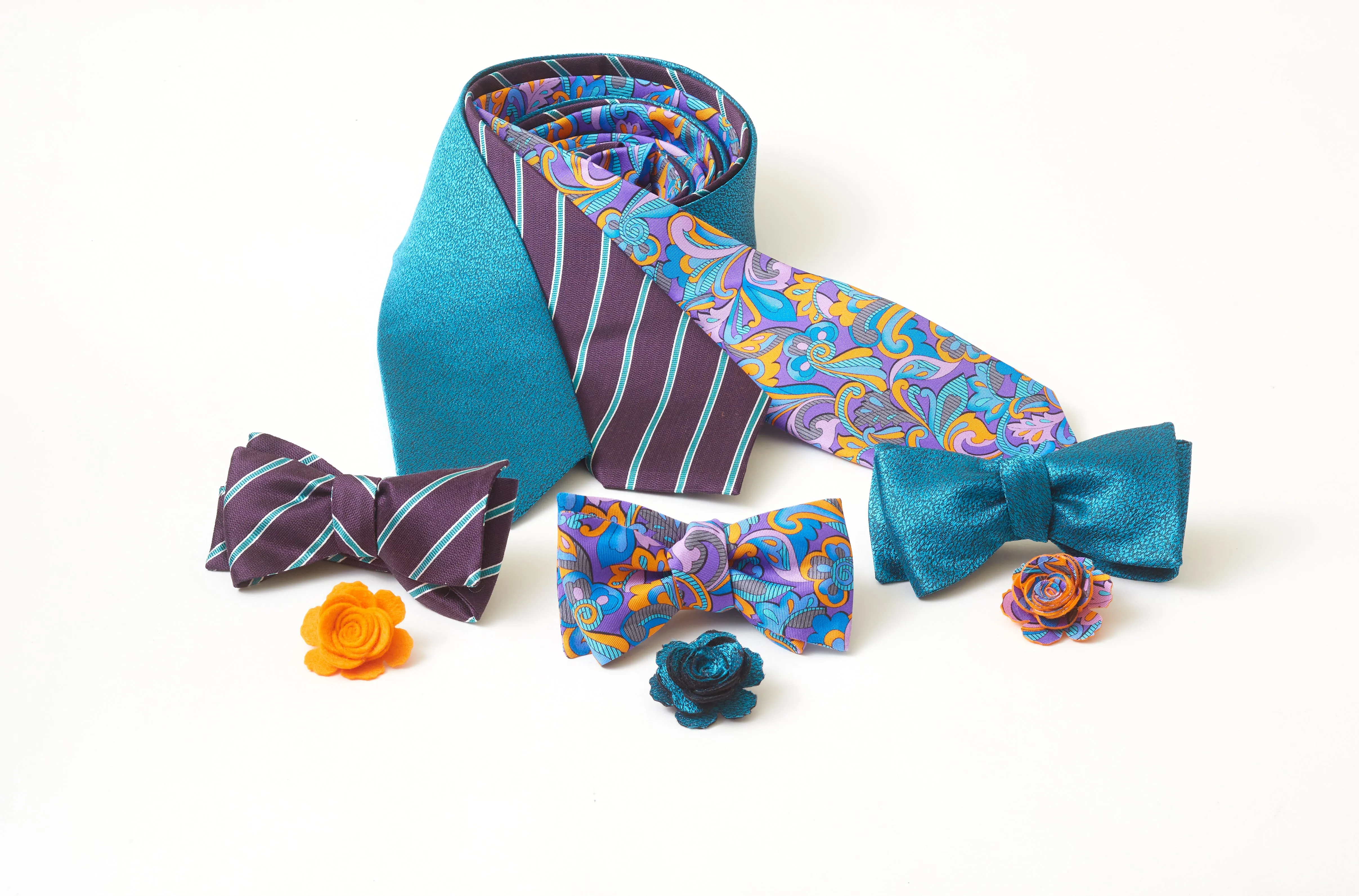 Alcantara - bow ties