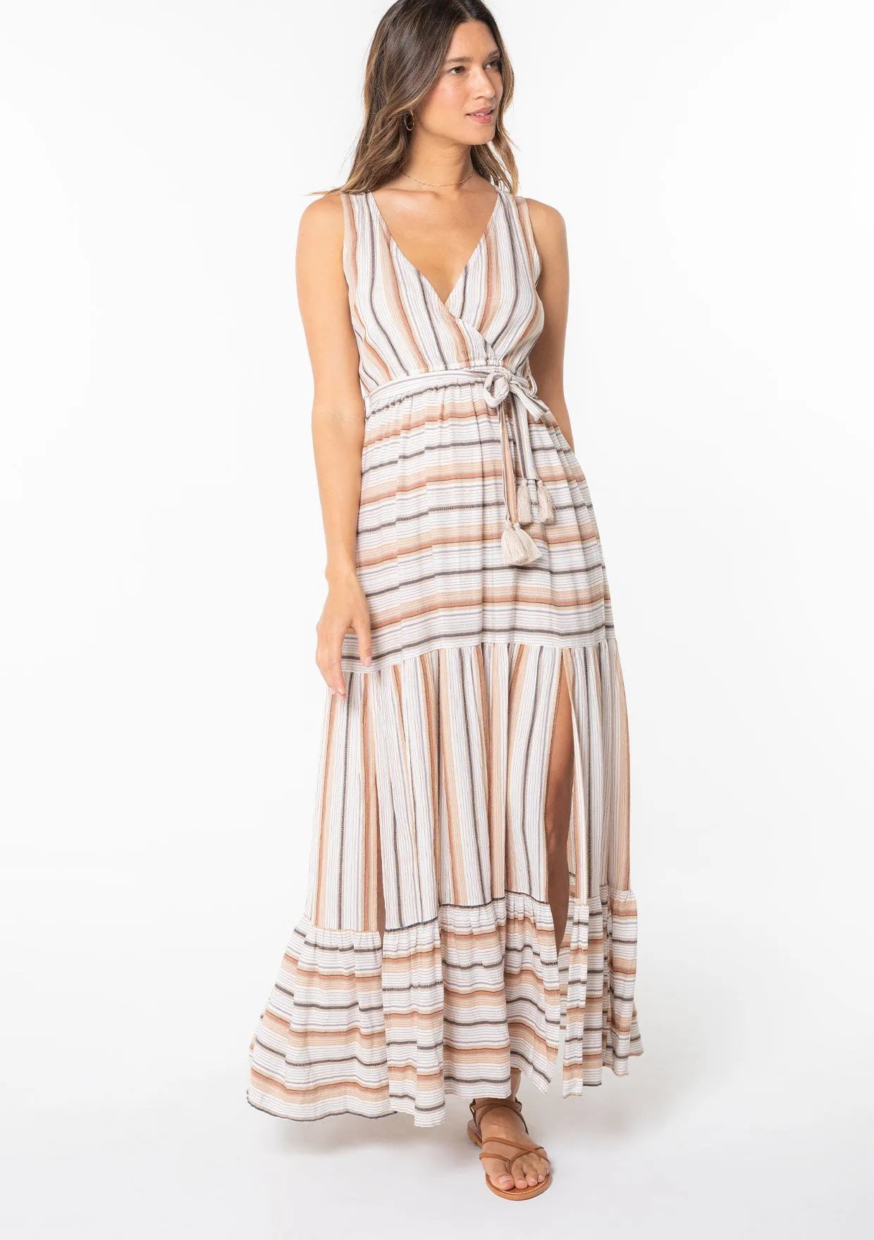 Alston Striped Maxi Dress