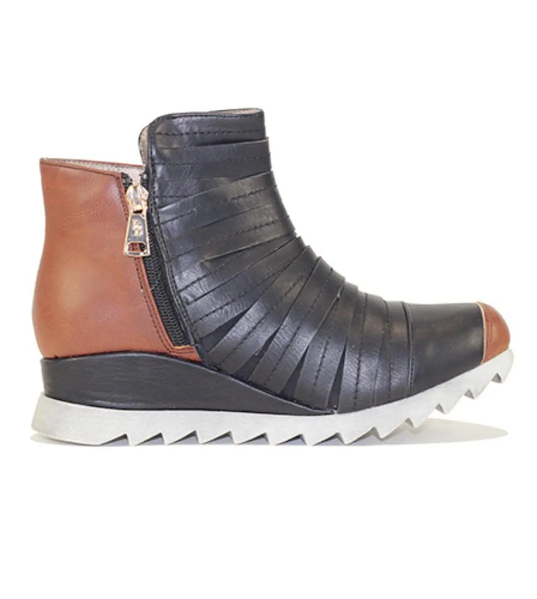 Ankle Boot Stark-3 Black/Brown