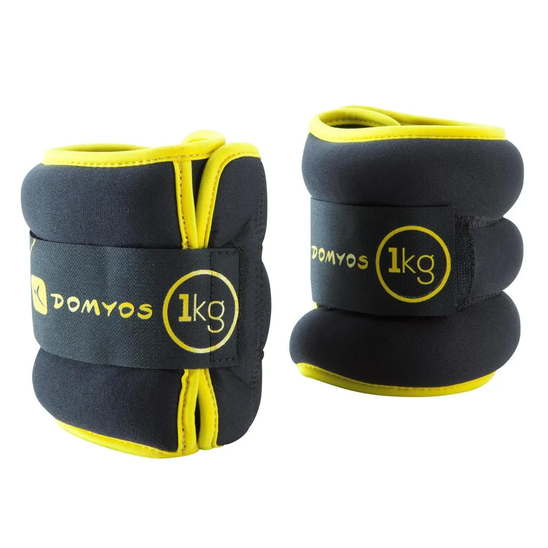 Ankle/Wrist Weights 1 kg x 2 - Yellow