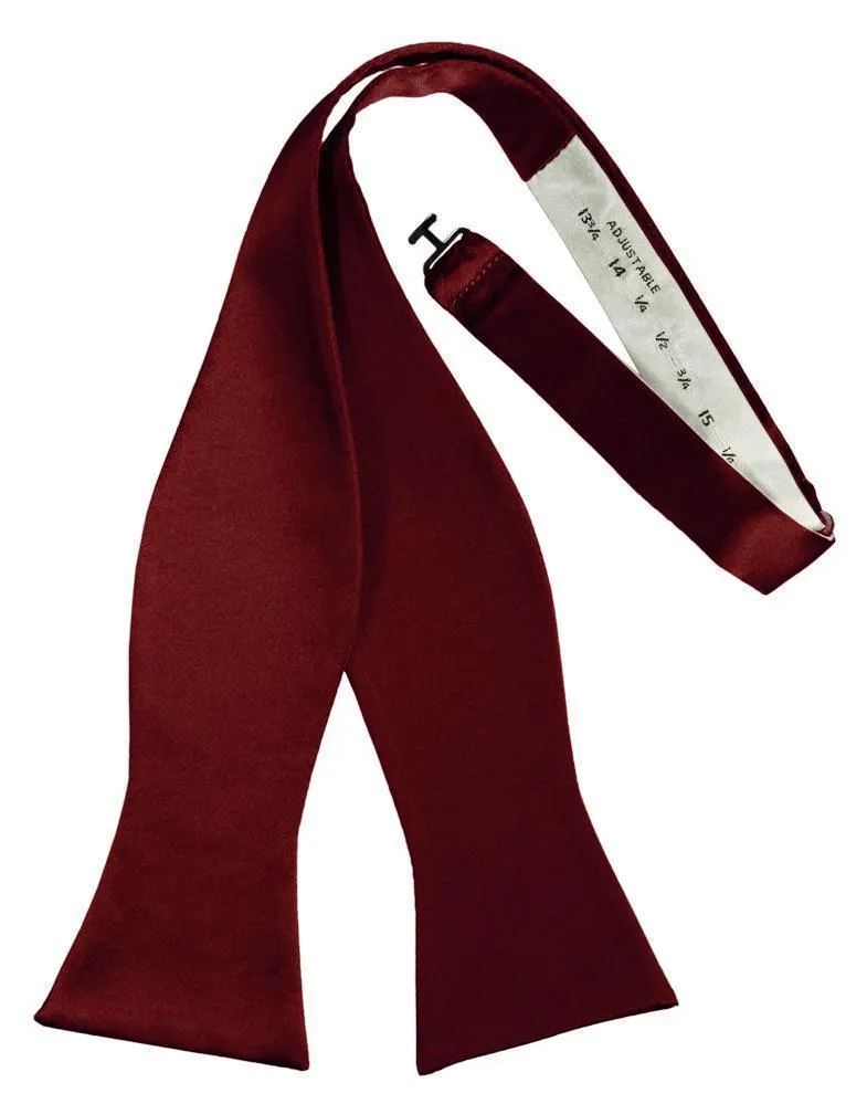 Apple Luxury Satin Bow Tie