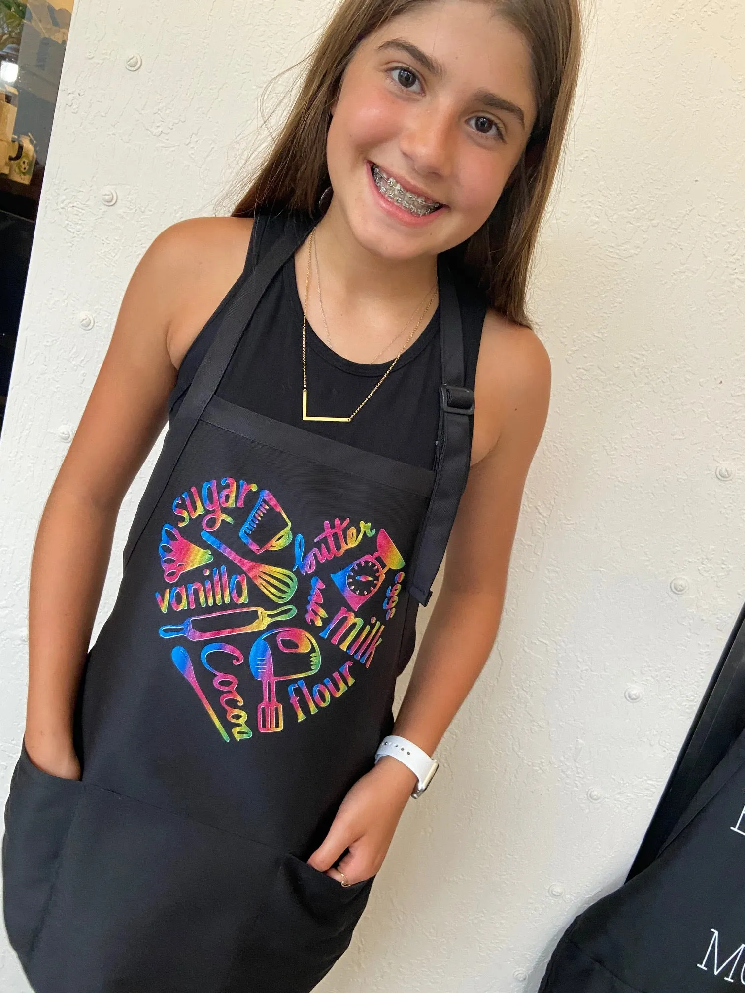 Apron Custom Print Logo Baking Mode