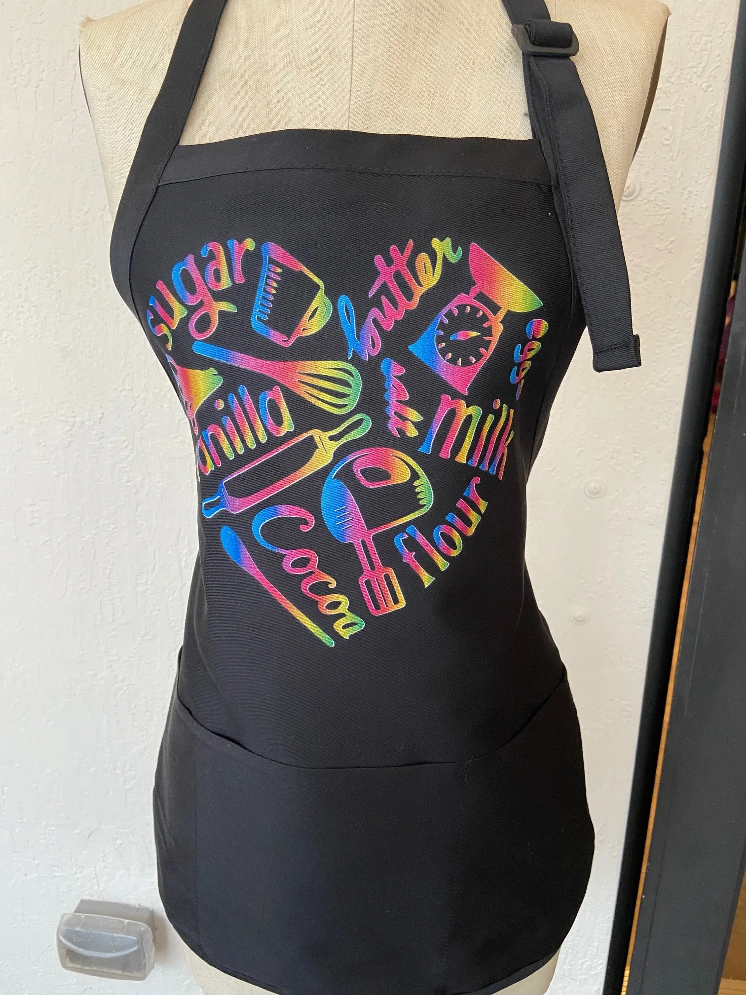 Apron Custom Print Logo Baking Mode