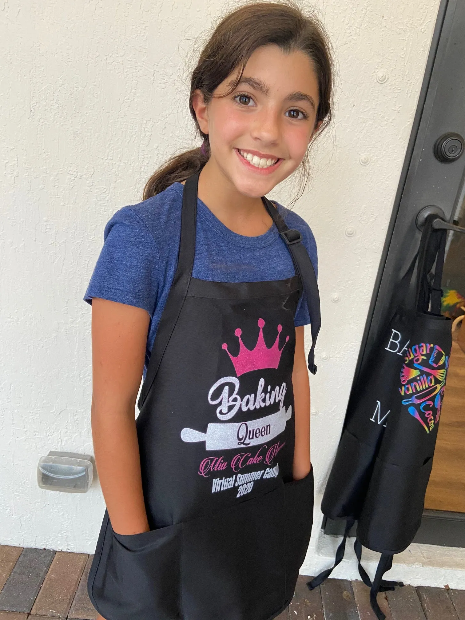 Apron Custom Print Logo Baking Mode
