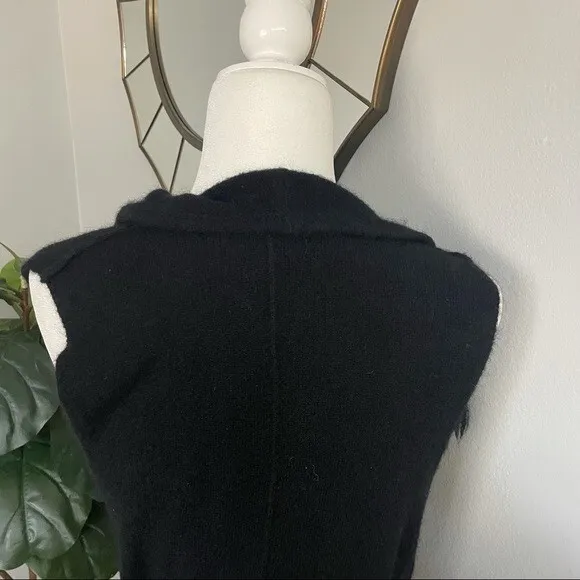 Aritzia Wilfred Free Fifi Italian Wool Alpaca Fringe Sweater Vest