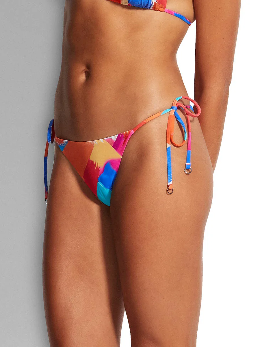 Art House Rio Tie Side Bottom In Multicolor