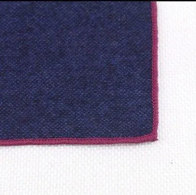 Arthur Navy Blue Pocket Square