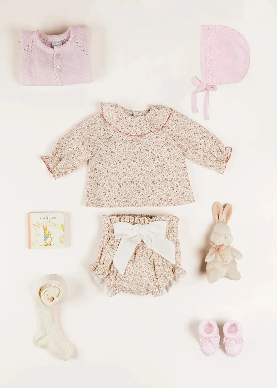 Baby Bonnet In Pink (S-L)
