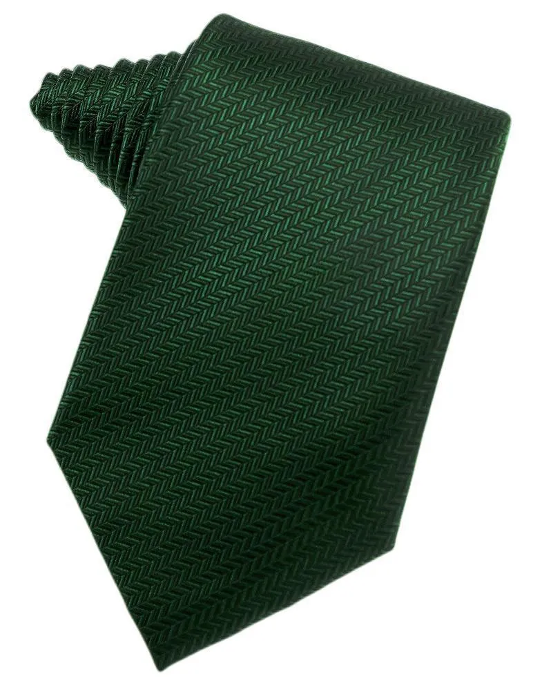 Banana Herringbone Necktie