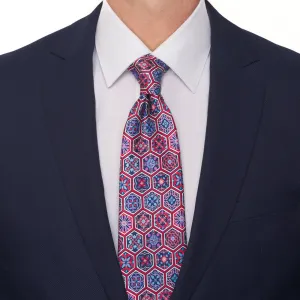 Baroque Triumph Red Duchesse Silk Tie