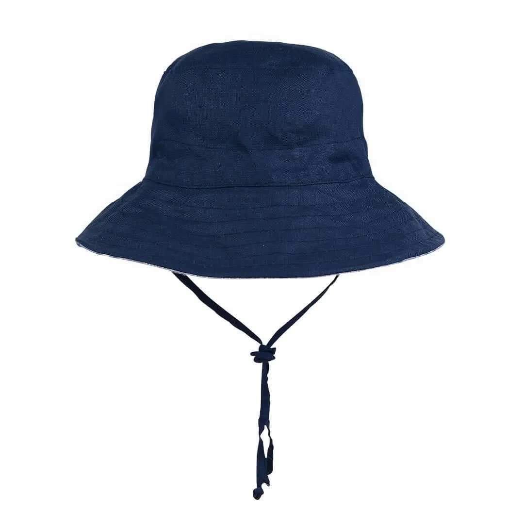 Bedhead Heritage Reversible Explorer Hat- Shibori/Indigo L