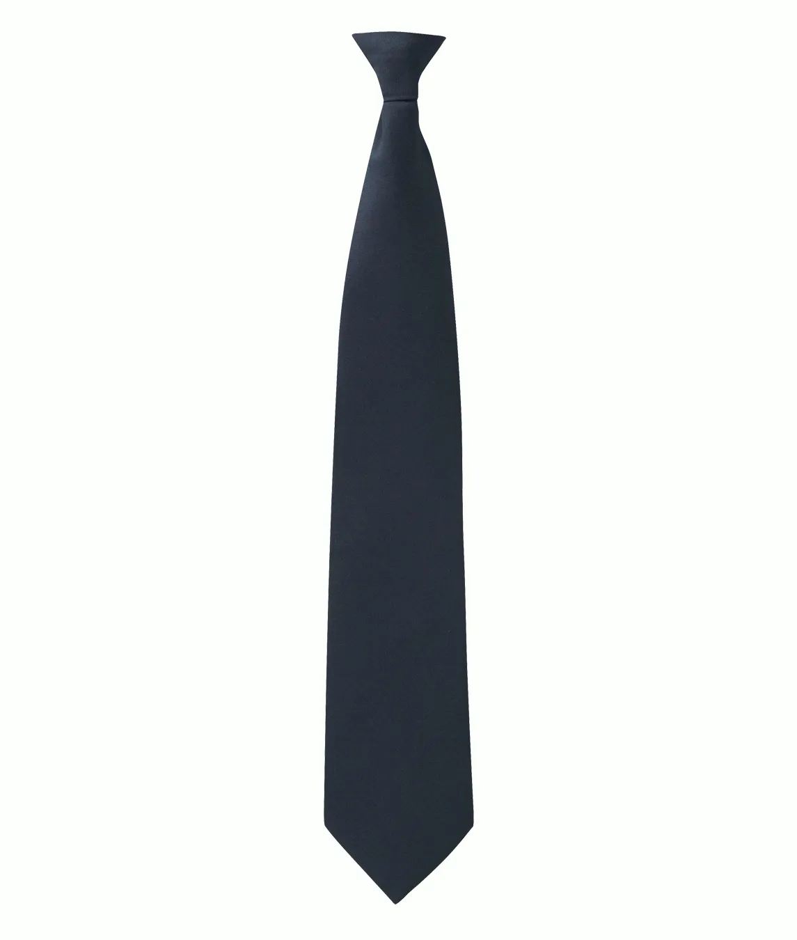 Black Clip on Tie