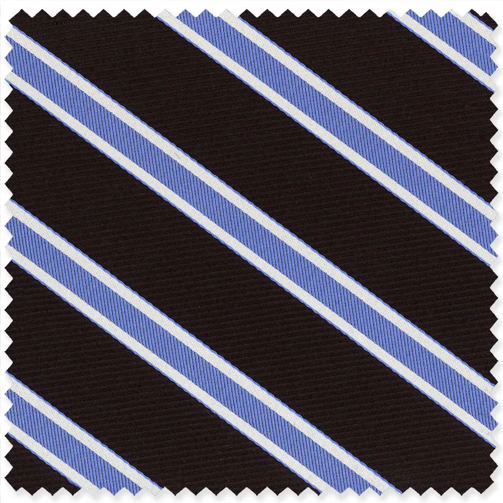 Black Regimental Stripe