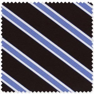 Black Regimental Stripe