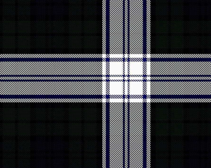 Black Watch Dress Modern Tartan Pre-Tied Bow Tie