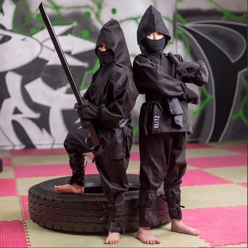 Blitz Ninja Suit - Kids Black