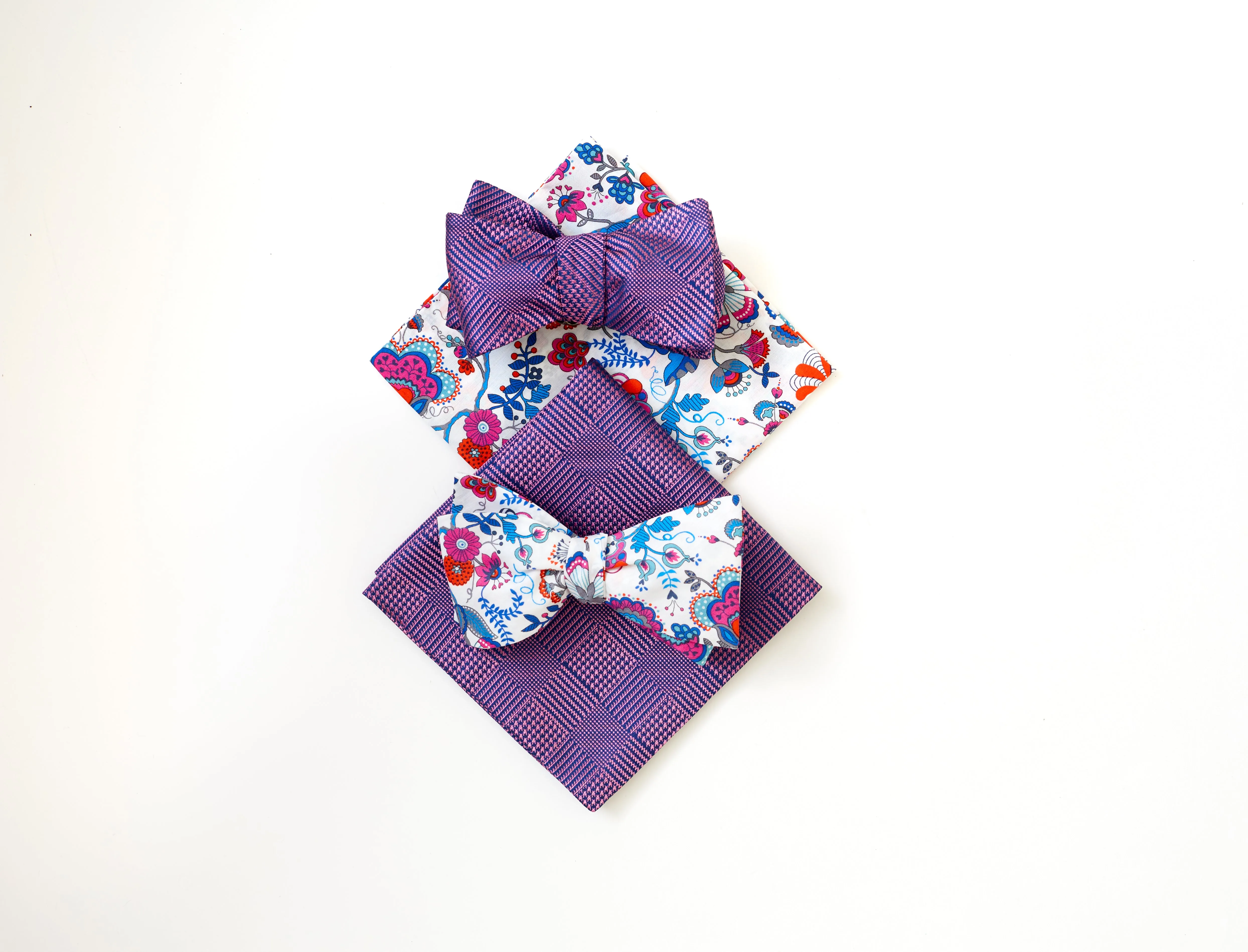 Blockley Pink - bow ties