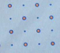 Blue & Orange on Light Blue Macclesfield Printed Silk Bow Tie #MCBT-21