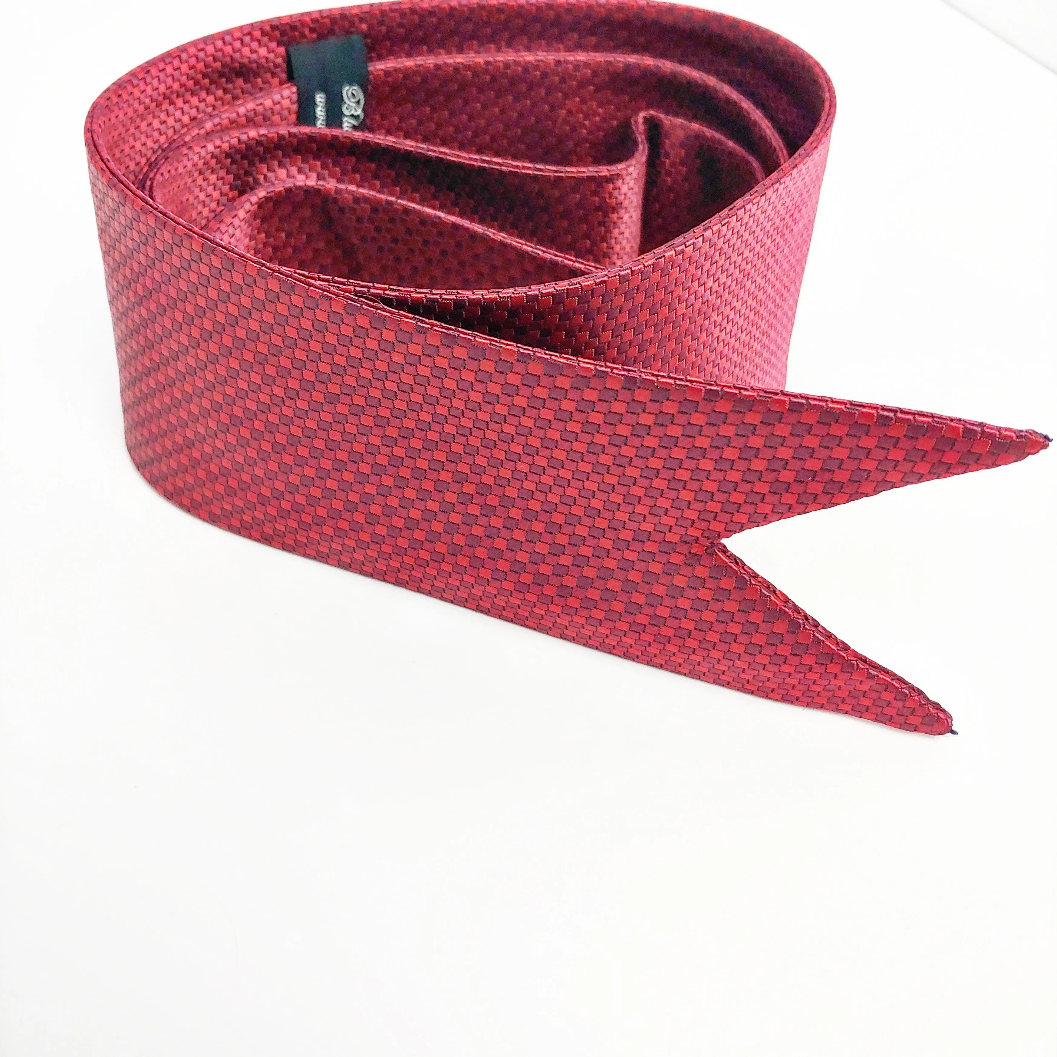 Blue Cavalz Burgundy  V Tie