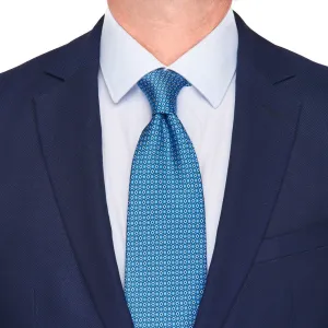 Blue Classic Elegance Silk Tie