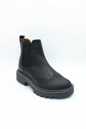 Bullboxer Ankle Booties for Women in Black | 576-M7-0664A-BLACK