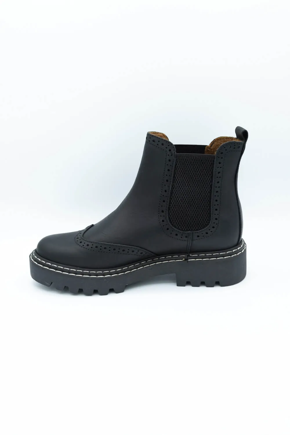 Bullboxer Ankle Booties for Women in Black | 576-M7-0664A-BLACK