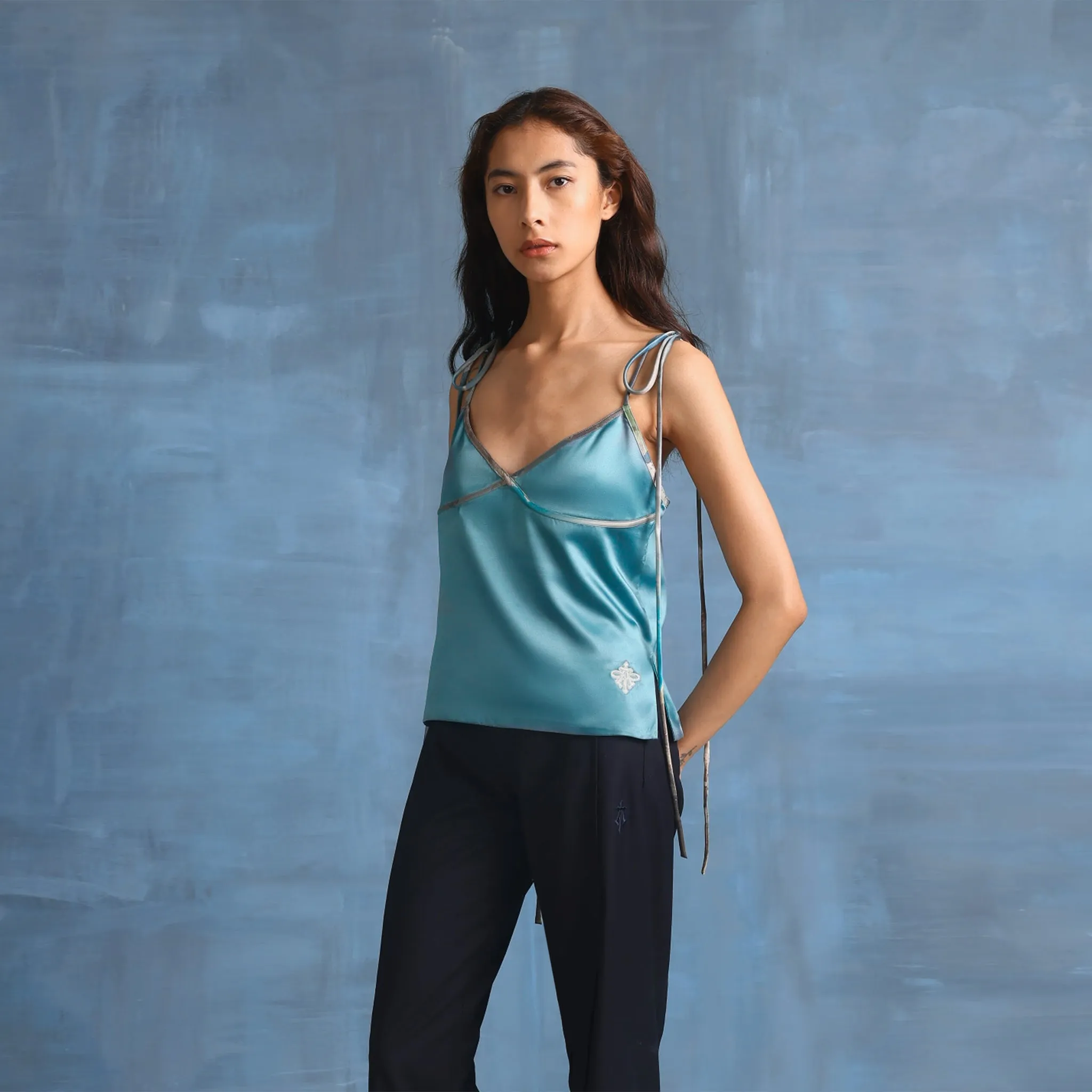 Cami Top Noodles Stripe (Marine)
