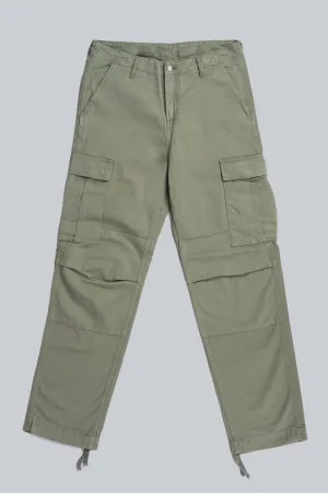 CARHARTT WIP REGULAR CARGO PANT DOLLAR GREEN